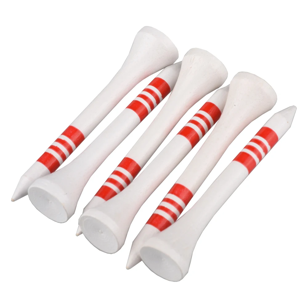 25 шт./упак. профессиональные тройники для гольфа 53 мм деревянные Тройники гольфа|