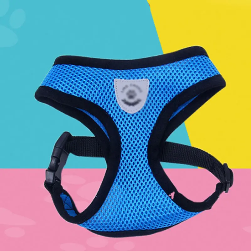 Hot Convenient Breathable Small Dog Pet Harness and Leash Set Puppy Cat Vest Collar For Chihuahua Pug Bulldog | Дом и сад