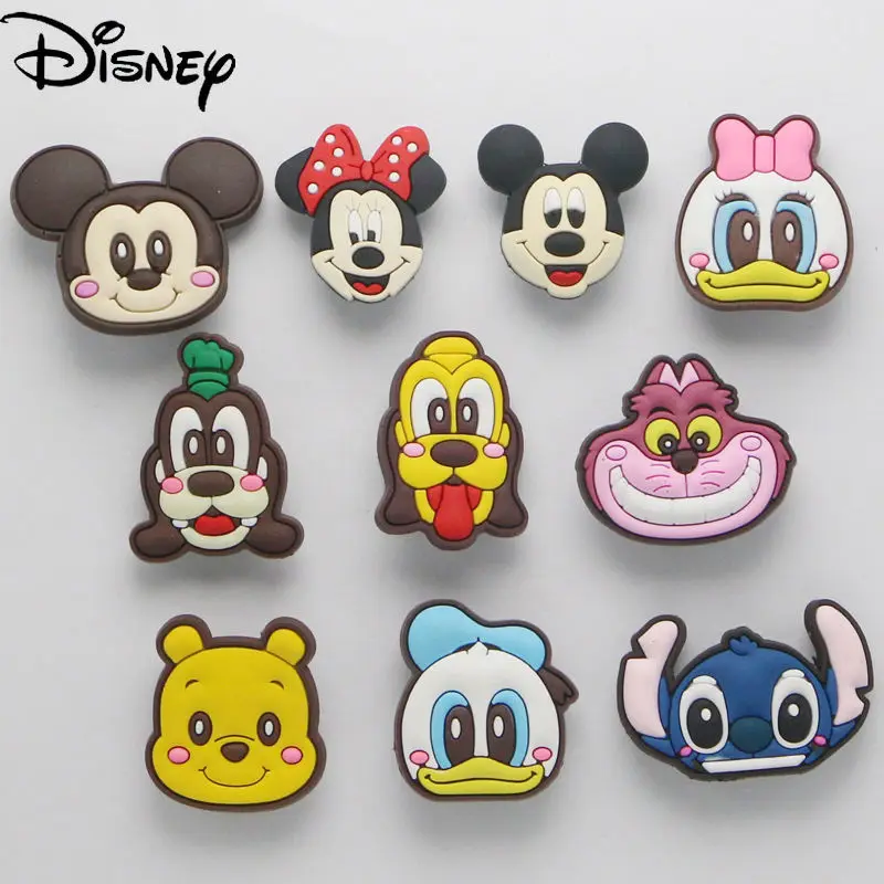 

Disney Cartoon Mickey Mouse Hole Shoes Shoes Flower Buckle Decoration Vamp Shoe Sticker Pattern Shoe Decoration Shoe Buckle Doll