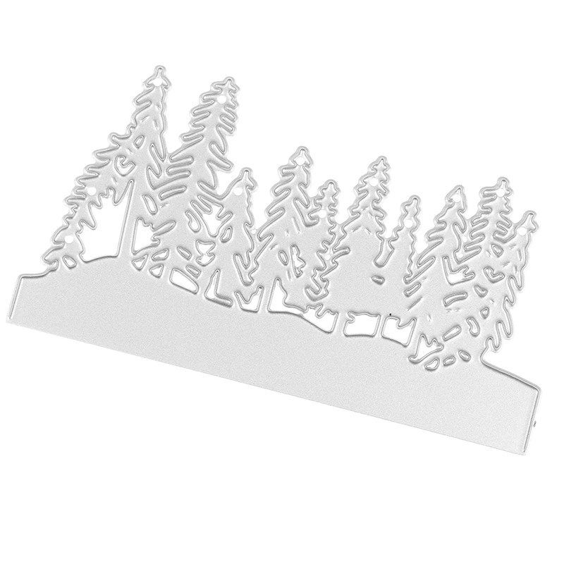 Металлические Вырубные штампы вырубные формы рождественская елка группа