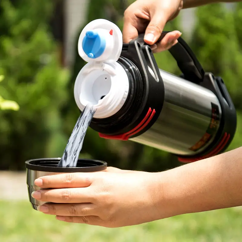 

5 color Large Thermos Bottle Stainless Steel Water Bottle Thermos Tumbler Vacuum Flask Outdoor Sport Gym Insulated Hot Cold Cup