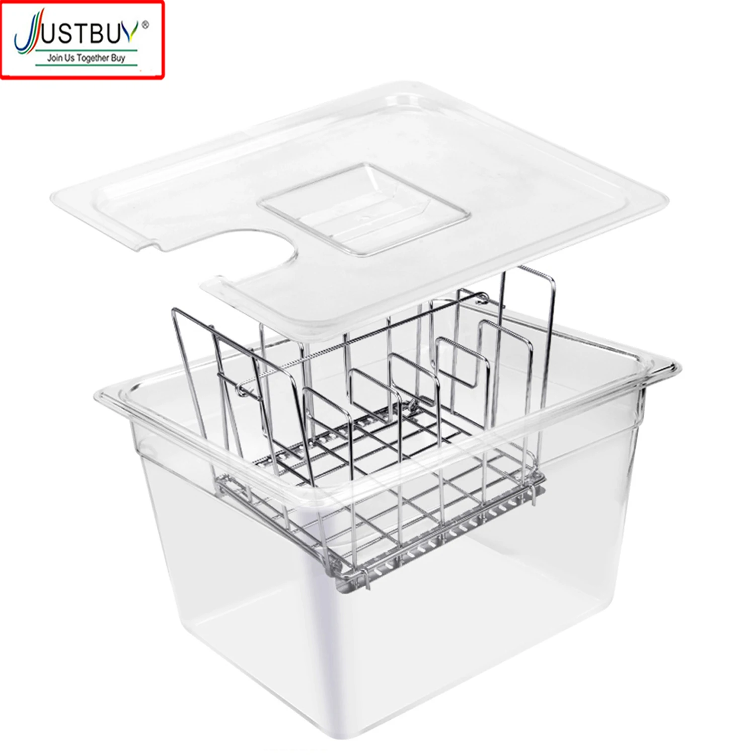 11L машина для готовки под вакуумом контейнер с отделителем из нержавеющей стали |