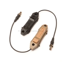 new flashlight remote control switch double control switch long time for m300 m600df m951 weapon led for mlok keymod 20m rail