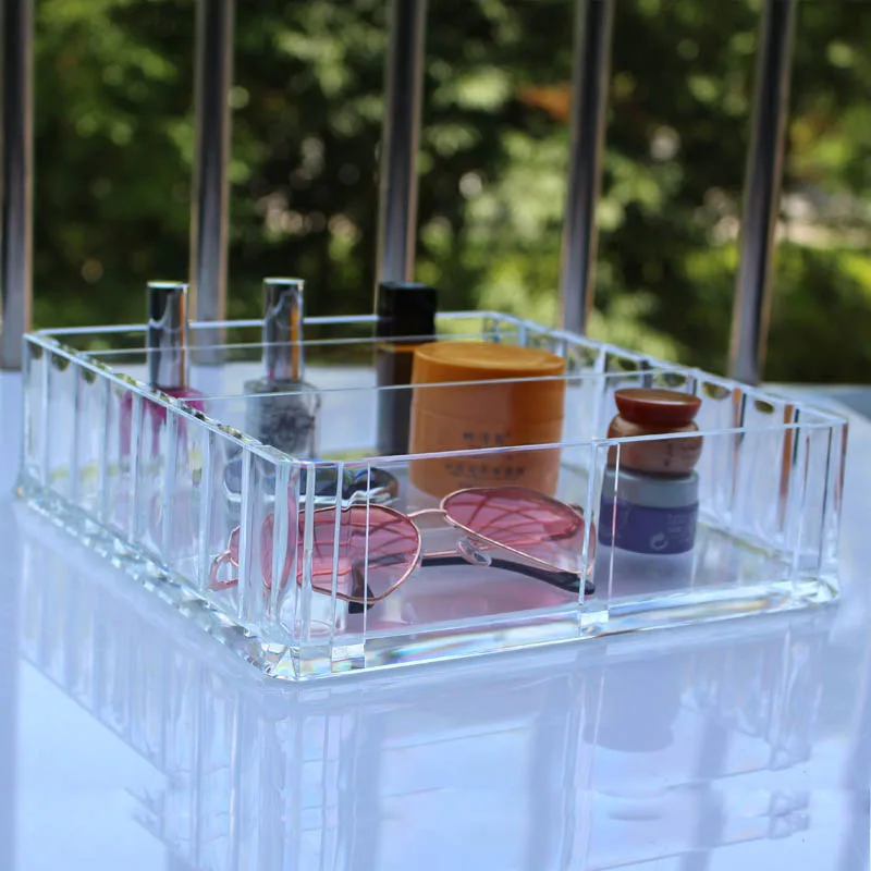 New Brush Lipstick Holder Makeup Organizer Clear Acrylic Cosmetic Tools Storage Box Case Eye Shadow Palette | Дом и сад