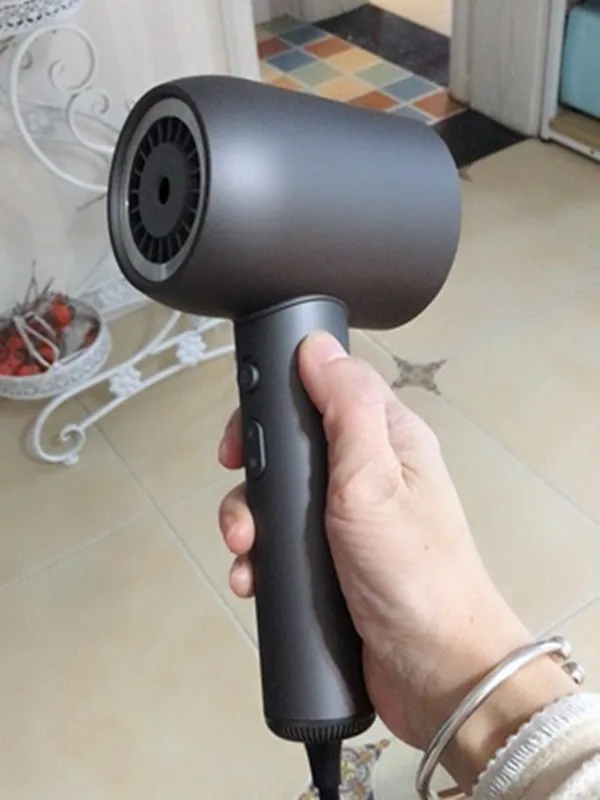 Умный фен для волос с отрицательными ионами Уход за волосами бесшумный не