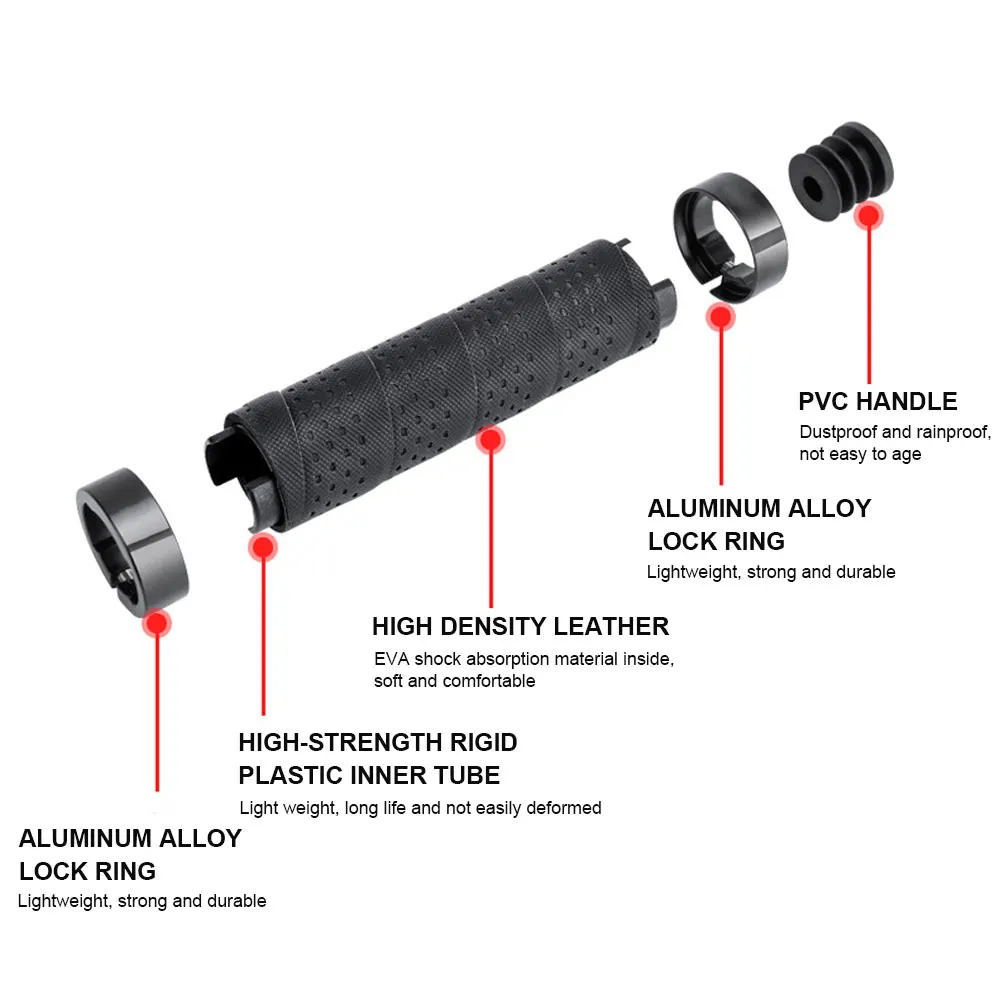 

Aluminum Lock-on Bicycle Grips Mountain Road Bike MTB Handlebar Cover Grips Bicycle Accessories Anti-slip Bike Grip Cover