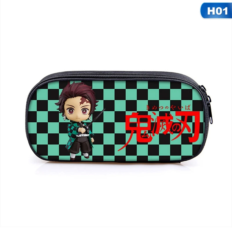 

Japan Anime Demon Slayer: Kimetsu No Yaiba Kamado Nezuko Cosplay Student Pen Bag Pencil Case Cosmetic Storage Bag