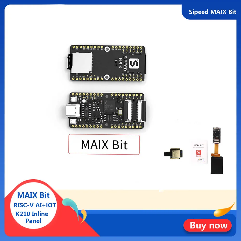 Sipeed MAIX бит RISC-V AI+ Лот K210 Встроенная панель