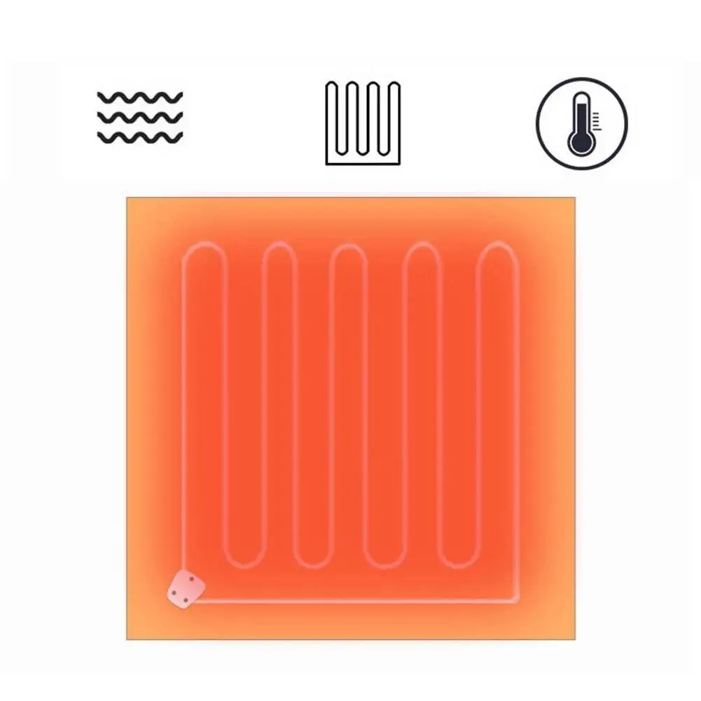 Универсальное электрическое автомобильное сиденье 12 В/24 В 20 Вт с подогревом