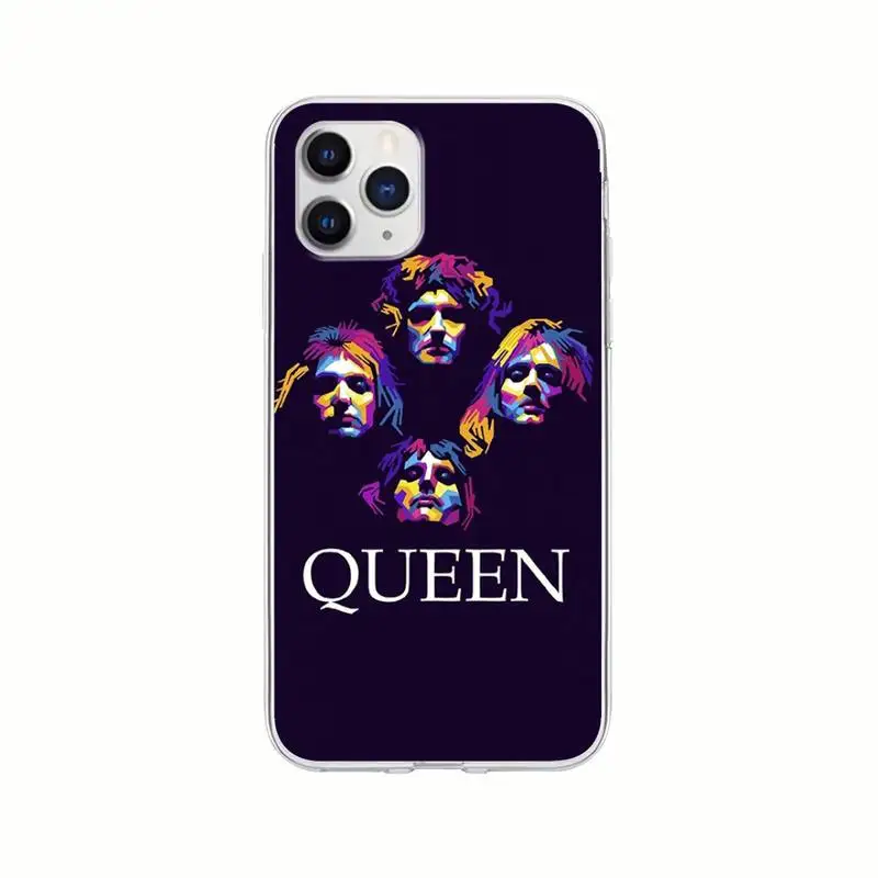 

Factory Direct Freddie Mercury Queen Transparent Mobile Phone Cover Clear Case For Honor 8X 10i 20i 20 Lite