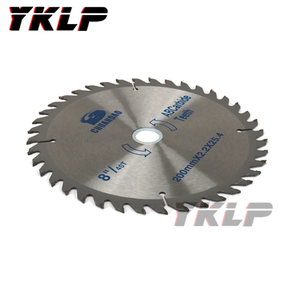 Диск твердосплавный для циркулярной пилы 8 дюймов 200 мм отверстие 25 4/30 резки