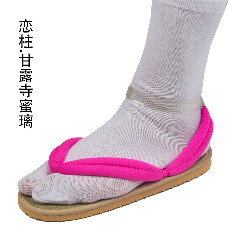 

Cosplay Fashion Shoes Tanjirou Kamado Nezuko Geta Clogs Demon Slayer:Kimetsu no Yaiba Sandals Shoes Agatsuma Zenitsu Flip Flops