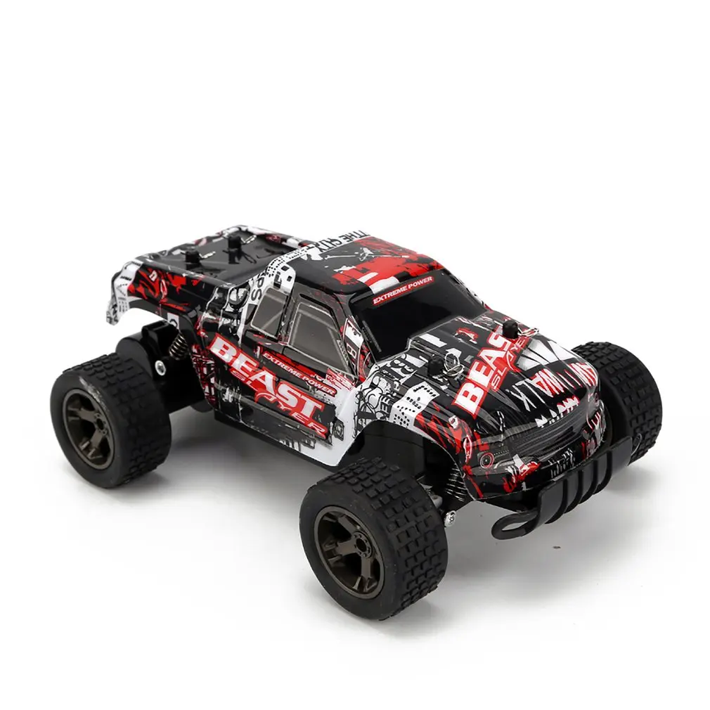 

LR-C004 1/18 RC Car 4WD climbing Car Double Motors Drive Bigfoot Car Remote Control Model Off-Road Vehicle Toys Gift