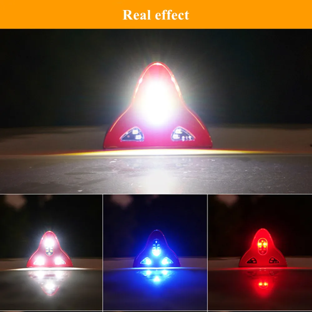 Автомобильная антенсветильник на солнечной батарее с защитой от столкновений |