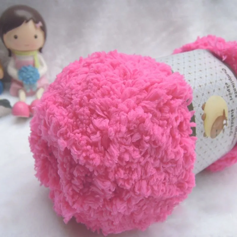 Горячая 1 шт. мягкие DK двойной Вязание Коренастый полотенечные шар шерсть мотки