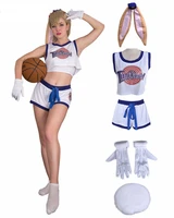 lola bunny rabbit cosplay costume with rabbit bunny ears please note this item will be ship out within 15 daysyou should wait
