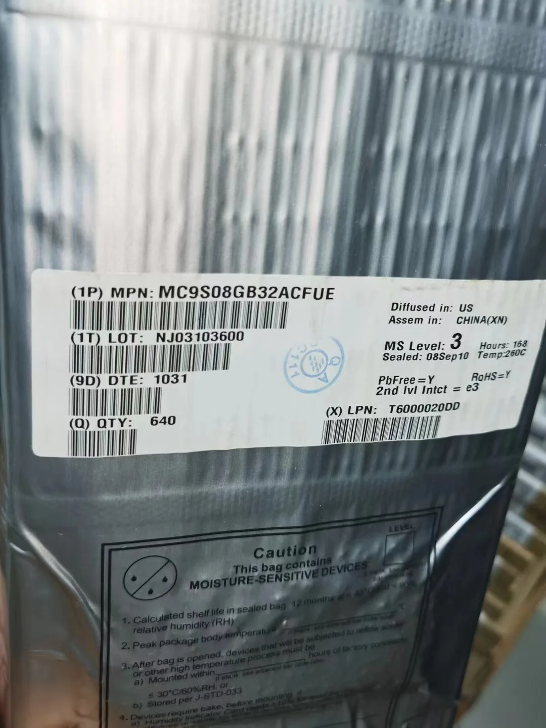

MC9S08GB60A FREESCALE TQFP64 22