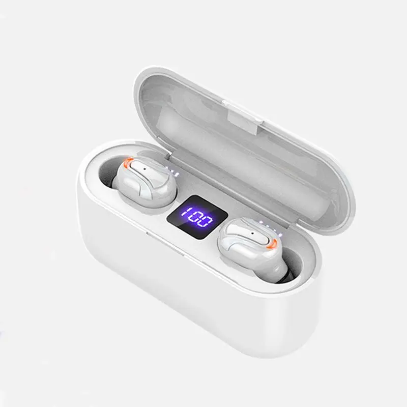 Q32 Plus игровая гарнитура для телефона, Bluetooth наушники, Спортивные Беспроводные наушники Tws, мини наушники Blutooth 5,0, наушники с микрофоном - Цвет: White Game Headset