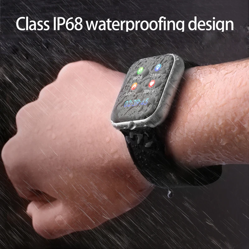 P70 Smartwatch Ip68 Водонепроницаемый спортивные сердечного ритма крови наручные часы с