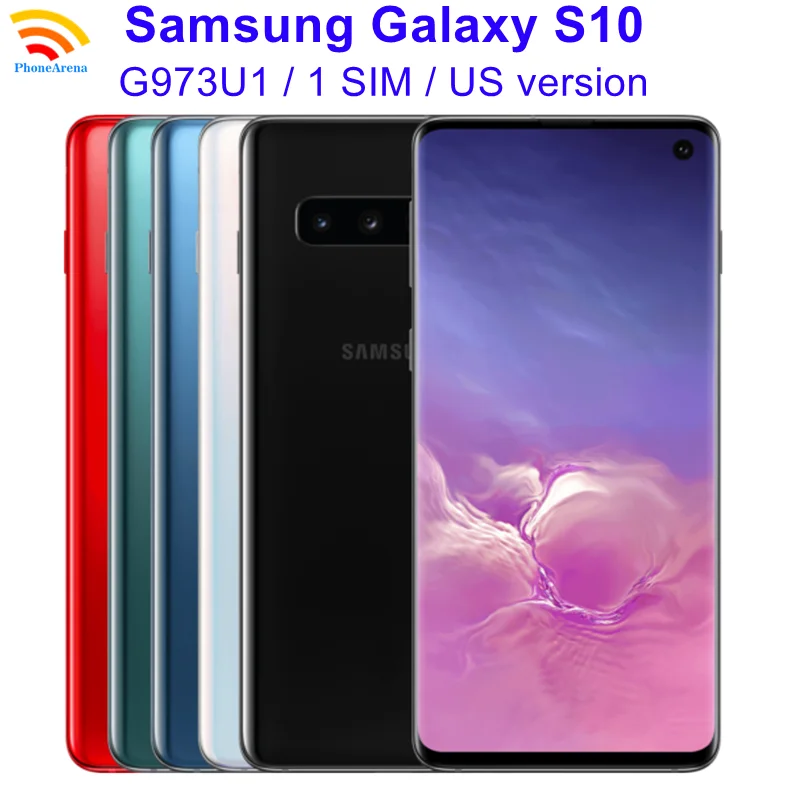 

Оригинальный разблокированный Samsung Galaxy S10 G973U1, ОЗУ 8 ГБ, ПЗУ 128/512 ГБ, 6,1 дюйма, Snapdragon NFC, сканер отпечатка пальца, 4G LTE