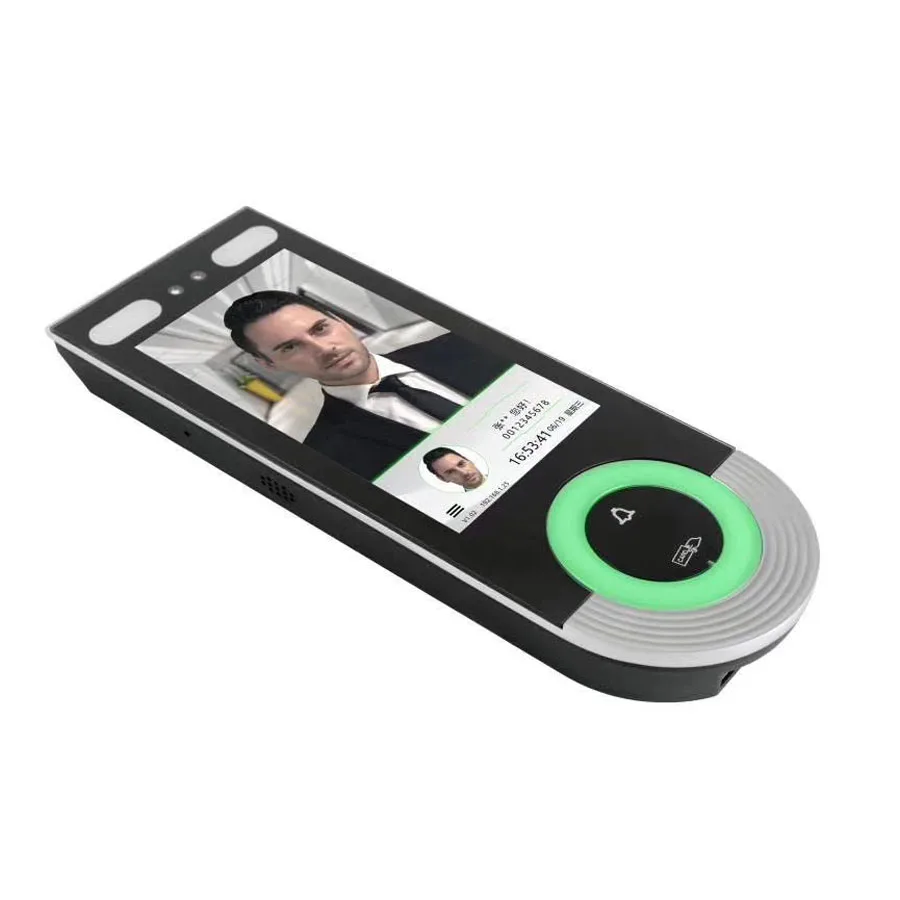 Temperature detection+Dynamic facial recognition machine Thermal Infrared tablet camera  access control system