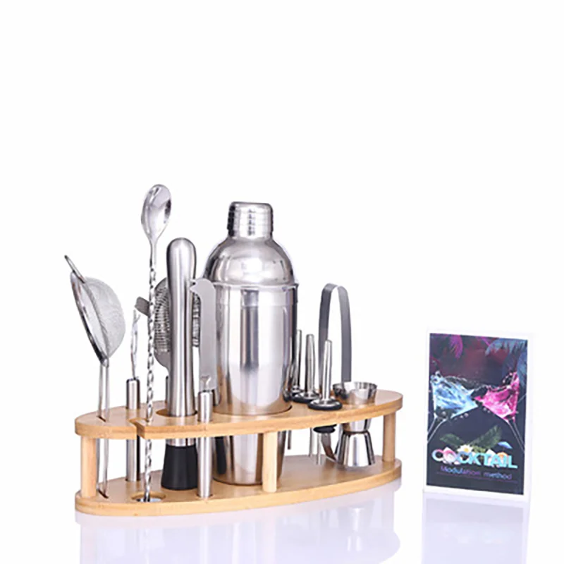 

Stainless Steel Shaker Set Convenient Anti-Fall Bartending Sets For Bartender Drink Party Bar Home Drink Party Accessories