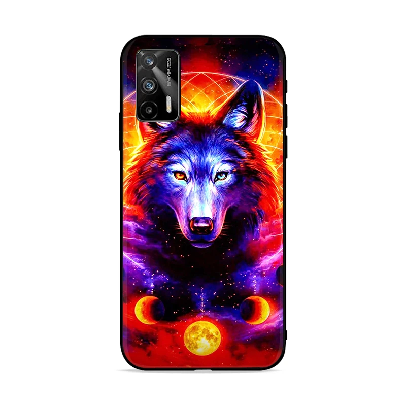 

Phone Case For OPP Realme GT Neo GT 5G For GT Realme GT 5G Painting Animal Wolf Funda Coque Carcasa Cases Back Cover