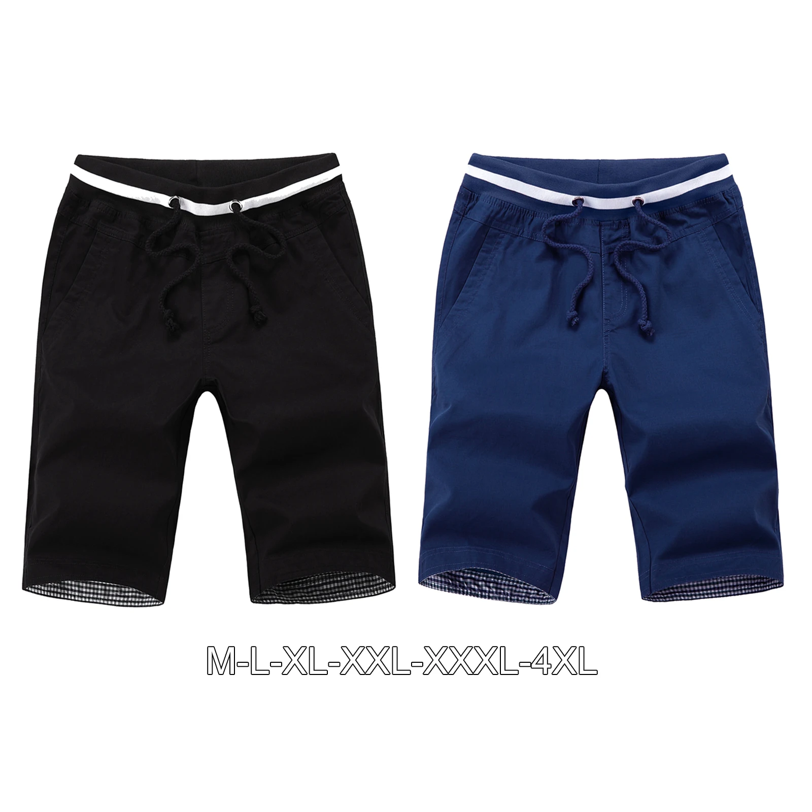 

Мужские летние шорты из хлопка, повседневные классические пляжные шорты, мужская летняя одежда