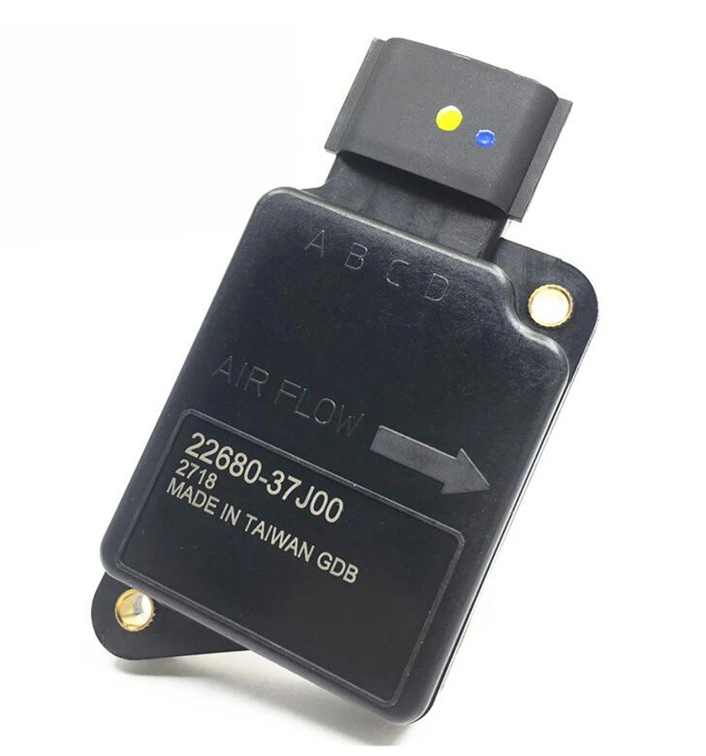 

Бесплатная доставка, 1 шт., новые тайваньские датчики расхода воздуха 22680-37J00, магнитные датчики Maf, подходят для Nissan патруль Y60 TB42E 4.2L