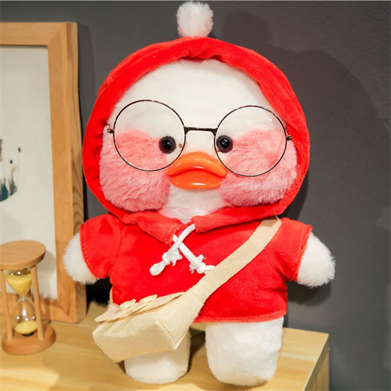 Новинка Лидер продаж 30 см Kawaii LaLafanfan плюшевая игрушка Кафе утка мультяшное