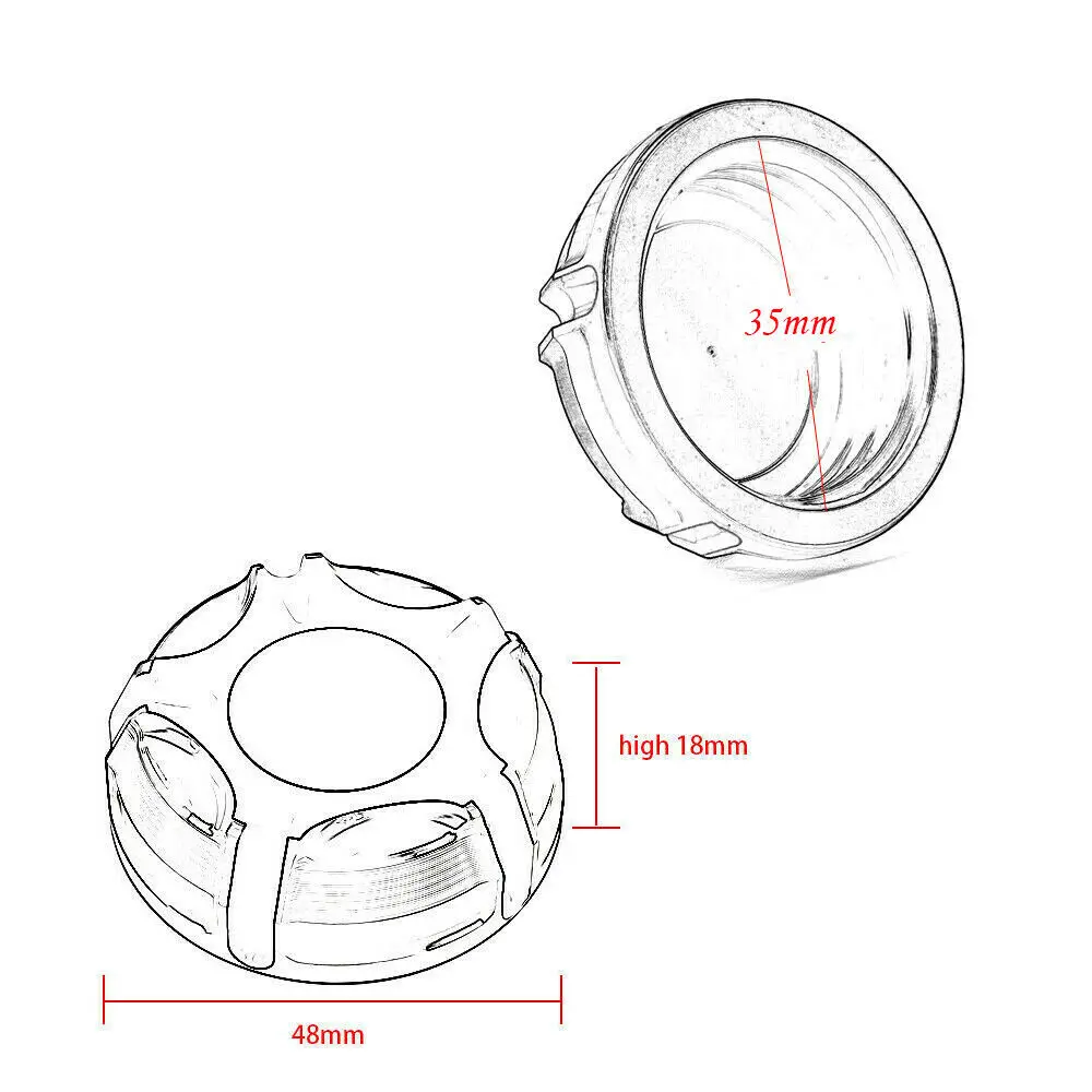 Универсальный задний тормозной резервуар для масла бак сцепления крышка