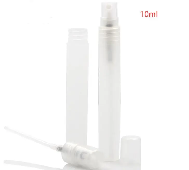 2 шт./лот 10 мл мини пластиковый спрей парфюмерная бутылка многоразового