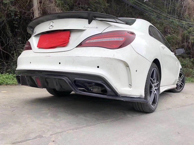 Спойлер для заднего багажника из углеродного волокна Mercedes Benz CLA W117 CLA180 CLA200 CLA250 CLA260