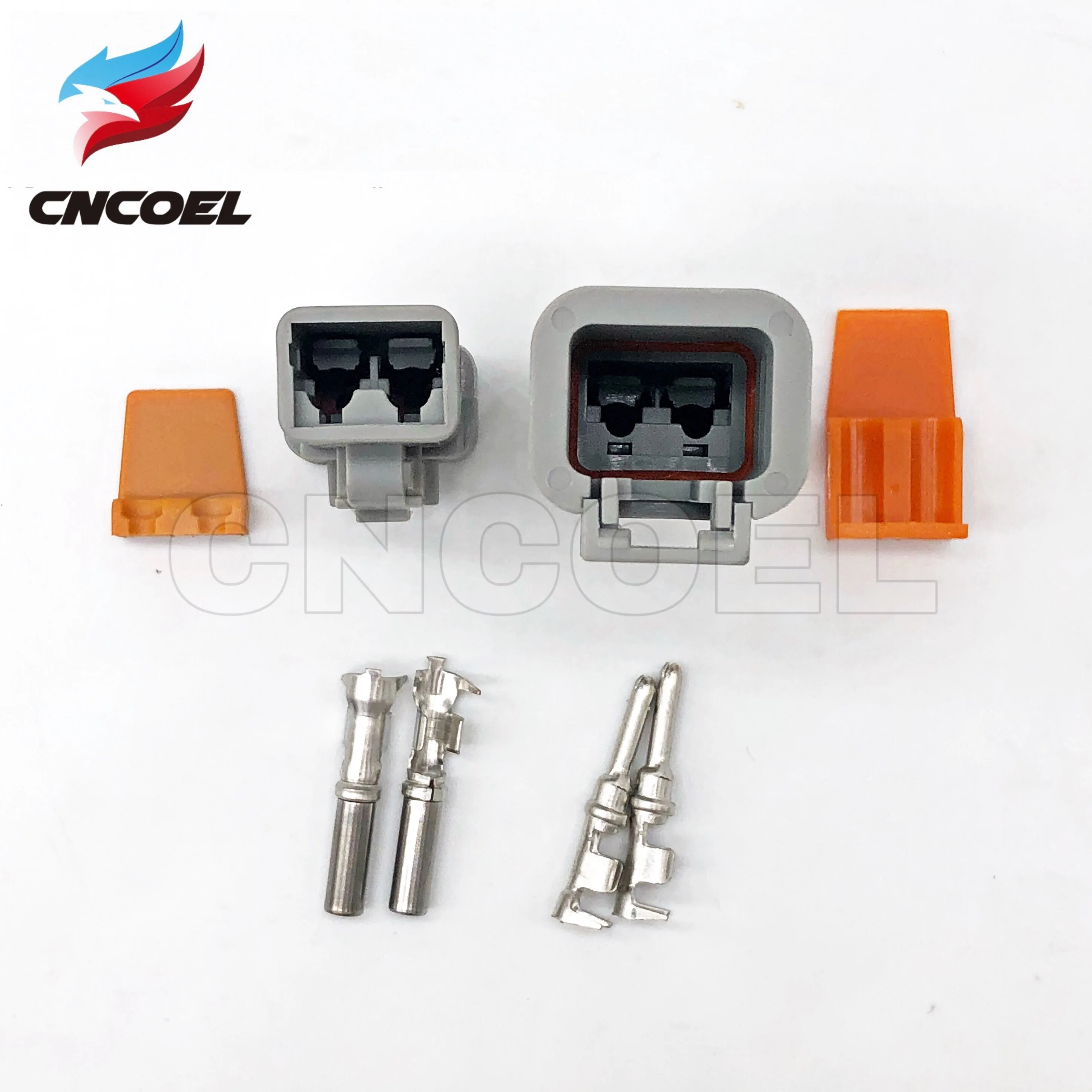 Deutsch DTP 2 Pin серый мужской и женский водонепроницаемый Электрический авто разъемы