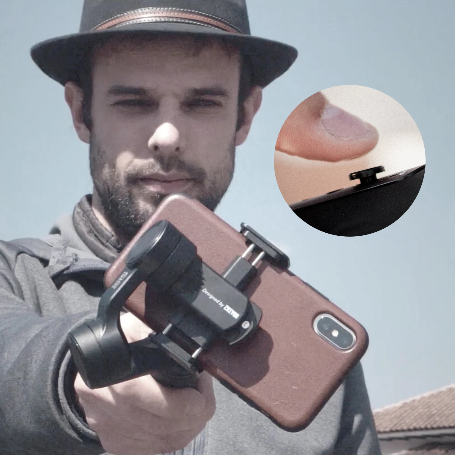Ручной Стабилизатор Zhiyun Smooth Q2 3 осевой шарнирный стабилизатор для смартфона pk DJI