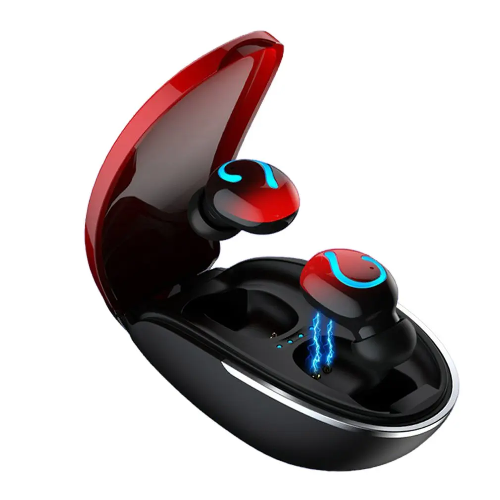 

Portable Touch Control Wireless Earphones Sports Running Waterproof HIFI Stereo Earbuds Headset For IOS