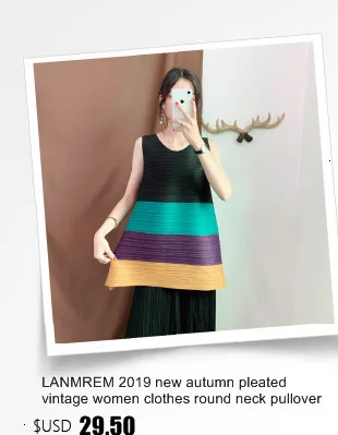 LANMREM новая Корейская летняя модная женская одежда, платья для отпуска, пуловер с рукавами-фонариками, свободное шифоновое плиссированное платье WG686