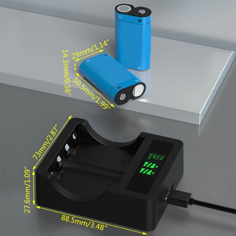 

2 PCS Compact Charger Battery Pack for -Xbox One/One S/One X Wireless Controller 2 PCS 2000mAh Battery with Fast Charger