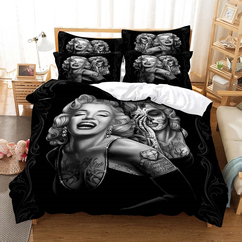 

bedding set duvet cover set 3d bedding digital printing bed linen queen size bedding set fashion design