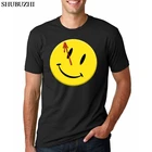 100% хлопковая Футболка с круглым вырезом и принтом, футболка Watchmen, футболка для командировки Эдварда Блейка, шутка