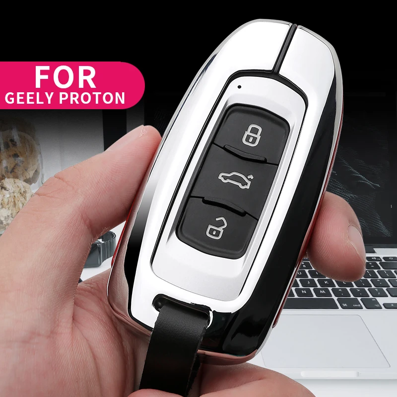 Чехол для автомобильного ключа Geely Atlas Boyue NL3 PROTON X7 X70 Emgrand FC SUV Vision X6 NL4 GT GC9 Borui Брелок