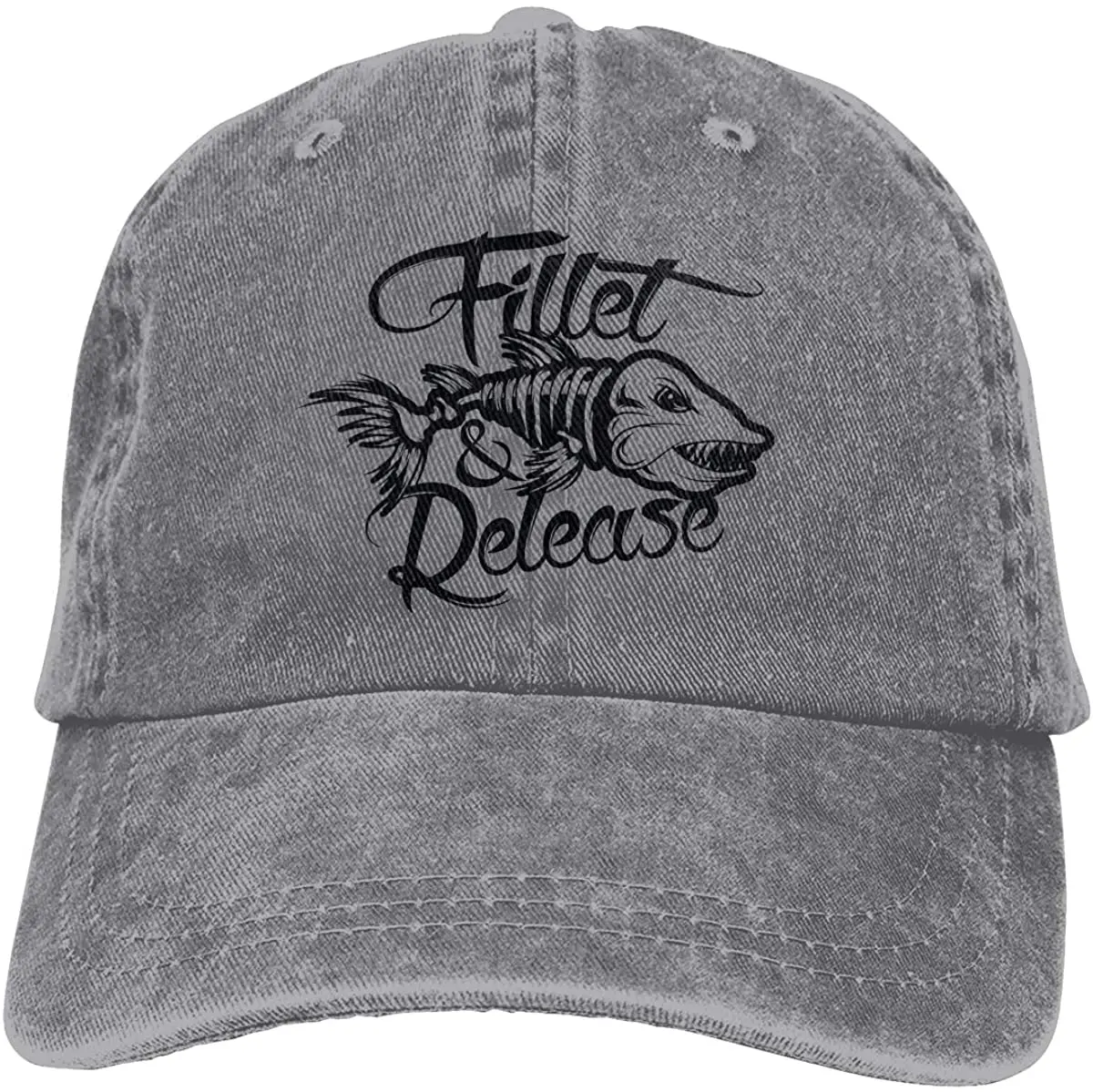 

Fillet Release Unisex Soft Casquette Cap Vintage Adjustable Baseball Caps