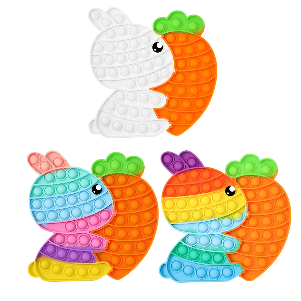 

Силиконовая игрушка-головоломка для снятия стресса в форме кролика