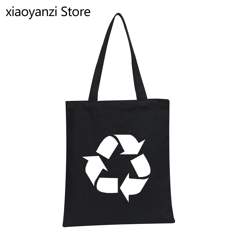 

The Big Bang Theory Handbag Leonard Recycling logo print Shoulder Bags geek Casual Eco Reusable Canvas Shopping Bags Totes