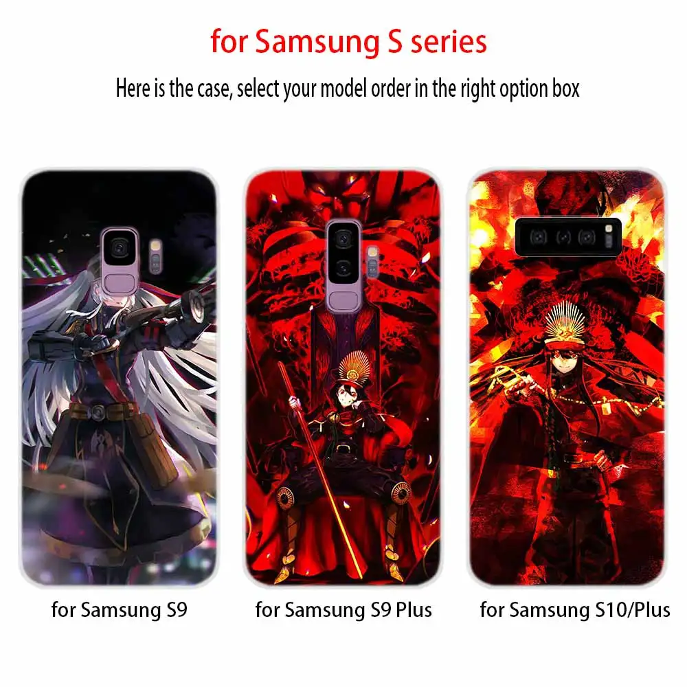 Phone Case Cover For Samsung Galaxy S7 Edge S8 S9 S10 S11 S20 S21 Plus Ultra Lite E Fate Oda Nobunaga Anime | Мобильные телефоны и