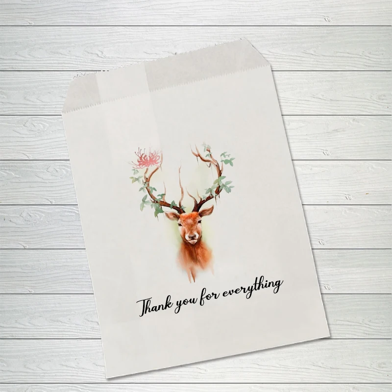 20 шт. конверты для конфет с оленем|Подарочные сумки и упаковка| |