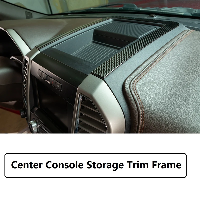 

Center Console Storage Compartment Decorative Frame for Ford F150 2015-2021 Interior Accessories