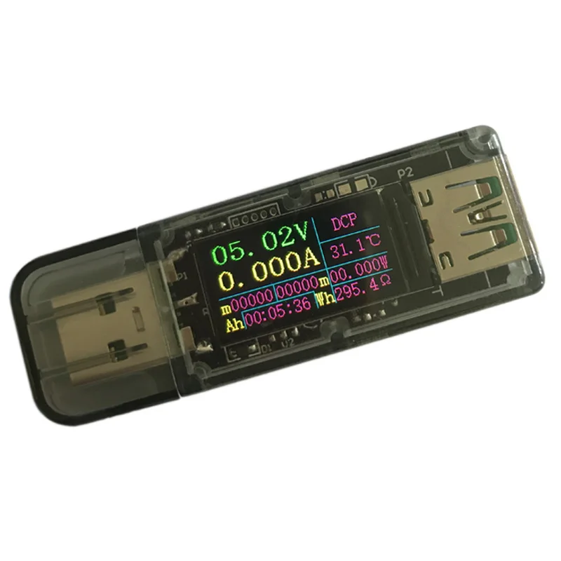Цифровой USB тестер напряжения 30 В 5 А измеритель емкости переменного тока QC 2 0 3 FCP