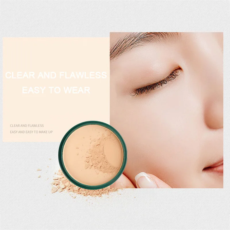 Хит 1 шт. прессованная пудра с морскими водорослями консилер для лица контроль
