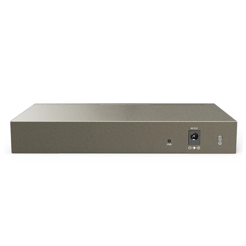 PoE switch 10 Port Desktop Fast Ethernet Switch with 8 lan ethernet hub rj45 One-key VLAN 802.3af/at | Компьютеры и офис